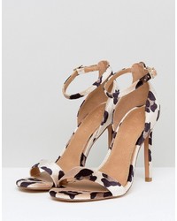 Sandales à talons marron clair Asos