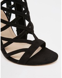 Sandales à talons noires Carvela