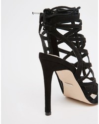 Sandales à talons noires Carvela