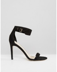 Sandales à talons noires Asos