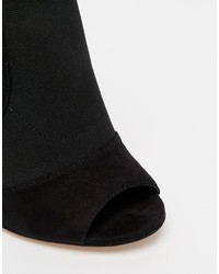 Sandales à talons noires Asos