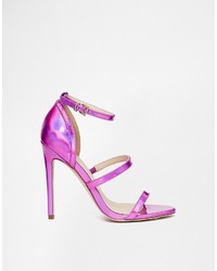 Sandales à talons roses Asos