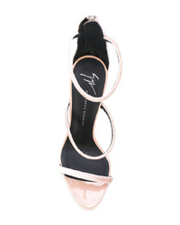 Sandales à talons roses Giuseppe Zanotti Design