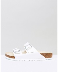 Sandales blanches Birkenstock