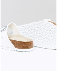 Sandales blanches Birkenstock