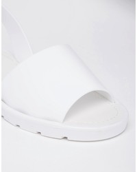 Sandales blanches Asos