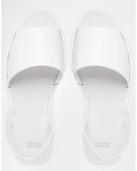 Sandales blanches Asos