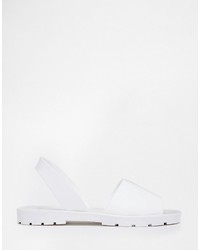 Sandales blanches Asos