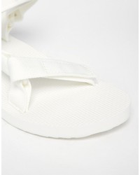 Sandales blanches Teva