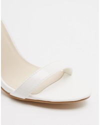 Sandales blanches Glamorous