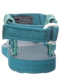 Sandales bleu canard Teva