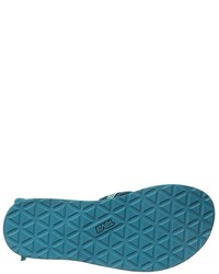 Sandales bleu canard Teva