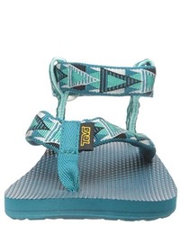 Sandales bleu canard Teva