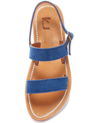 Sandales bleu marine K. Jacques