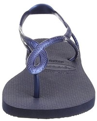 Sandales bleu marine Havaianas