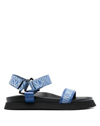 Sandales bleu marine Moschino