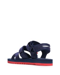 Sandales bleu marine Tommy Jeans