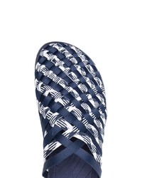 Sandales bleu marine Missoni