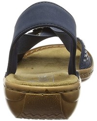 Sandales bleu marine Rieker