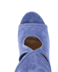 Sandales bleues Aquazzura