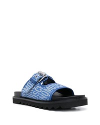 Sandales bleues Moschino