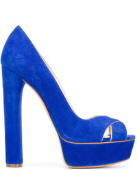 Sandales bleues Casadei