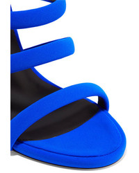 Sandales bleues Giuseppe Zanotti