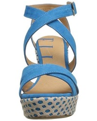 Sandales bleues Elle