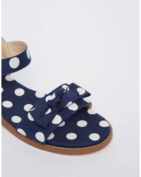 Sandales bleues Asos