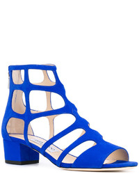 Sandales bleues Jimmy Choo