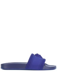 Sandales bleues Versace