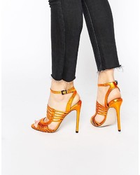 Sandales dorées Asos
