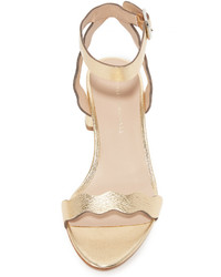 Sandales dorées Loeffler Randall