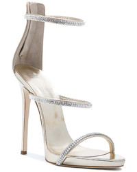 Sandales dorées Giuseppe Zanotti Design