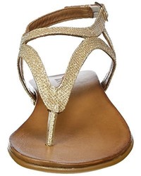 Sandales dorées Inuovo