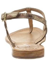 Sandales dorées Les Tropéziennes par M. Belarbi