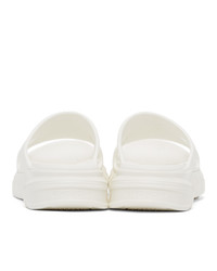 Sandales en caoutchouc blanches Givenchy