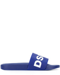 Sandales en caoutchouc bleues DSQUARED2