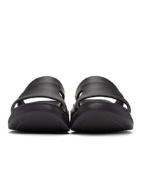Sandales en caoutchouc noires Givenchy