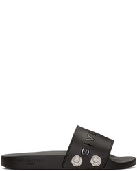 Sandales en caoutchouc noires Givenchy