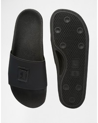 Sandales en caoutchouc noires Religion