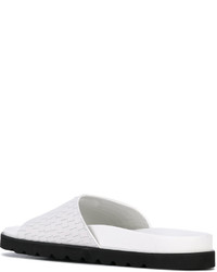 Sandales en cuir blanches Giuseppe Zanotti Design