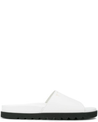 Sandales en cuir blanches Giuseppe Zanotti Design