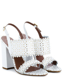 Sandales en cuir blanches Tabitha Simmons