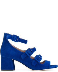 Sandales en cuir bleues Gianna Meliani