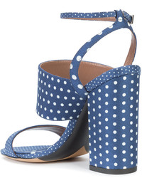 Sandales en cuir bleues Tabitha Simmons