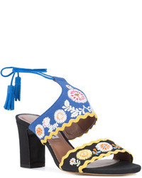 Sandales en cuir bleues Tabitha Simmons