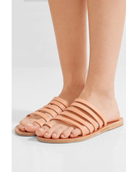 Sandales en cuir marron clair Ancient Greek Sandals