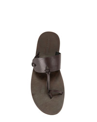 Sandales en cuir marron DSQUARED2