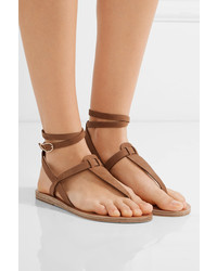 Sandales en cuir marron Ancient Greek Sandals